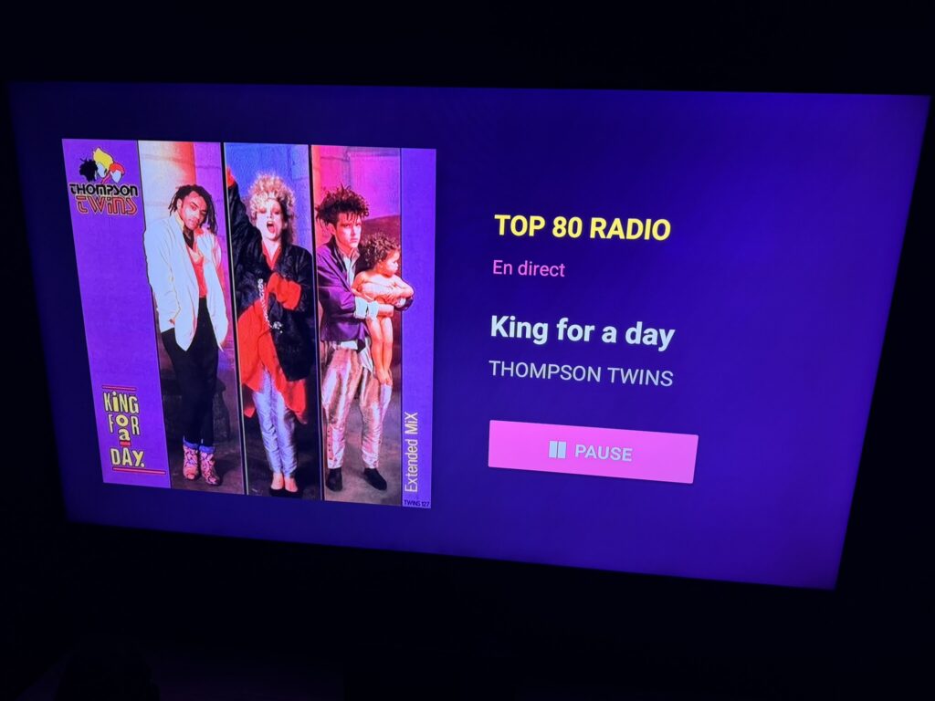 TOP 80 radio sur Google TV
